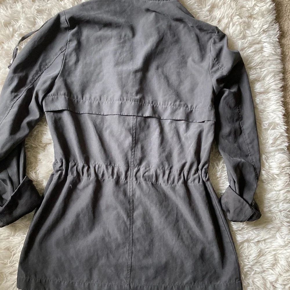 Soft Gray Utility Jacket - Picture 3 of 4